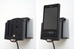 Support voiture  Brodit HTC Aria  installation fixe - Avec rotule, connectique Molex. Chargeur 2A. Réf 513142