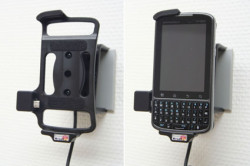 Support voiture  Brodit Motorola Droid  Pro  installation fixe - Avec rotule, connectique Molex. Chargeur 2A. Réf 513217