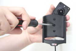 Support voiture  Brodit Samsung Galaxy S II 4G i9100M  installation fixe - Avec rotule, connectique Molex. Chargeur 2A. Réf 513255