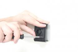 Support voiture Brodit Samsung Galaxy Note GT-N7000 installation fixe - Avec rotule, connectique Molex. Chargeur 2A. Réf 513303