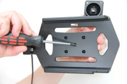 Support voiture  Brodit ZTE Light V9  installation fixe - Avec rotule, connectique Molex. Réf 513371