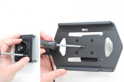 Support voiture  Brodit ZTE Light V9  installation fixe - Avec rotule, connectique Molex. Réf 513371