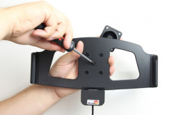Support voiture  Brodit Samsung Galaxy Tab 2 10.1  installation fixe - Avec rotule, connectique Molex. Réf 513415