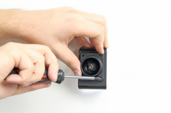 Support voiture  Brodit Motorola EWP 2100  installation fixe - Avec rotule, connectique Molex. Chargeur 2A. Réf 513529