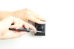 Support voiture  Brodit Sony Xperia SP  installation fixe - Avec rotule, connectique Molex. Chargeur 2A. Réf 513533