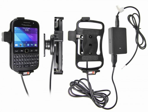 Support voiture  Brodit BlackBerry 9720  installation fixe - Avec rotule, connectique Molex. Chargeur 2A. Réf 513551