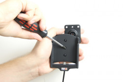 Support voiture  Brodit Motorola Moto X  installation fixe - Avec rotule, connectique Molex. Chargeur 2A. Réf 513557
