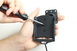 Support voiture  Brodit HTC Desire 500  installation fixe - Avec rotule, connectique Molex. Réf 513563