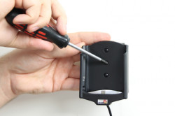 Support voiture  Brodit HTC Desire 500  installation fixe - Avec rotule, connectique Molex. Réf 513563