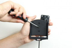 Support voiture  Brodit Samsung Galaxy Note 3 SM-N9005  installation fixe - Avec rotule, connectique Molex. Réf 513564