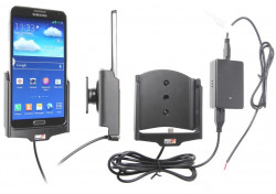 Support voiture  Brodit Samsung Galaxy Note 3 SM-N9005  installation fixe - Avec rotule, connectique Molex. Réf 513564