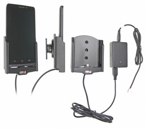 Support voiture  Brodit Motorola Droid Maxx  installation fixe - Avec rotule, connectique Molex. Réf 513581