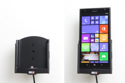 Support voiture  Brodit Nokia Lumia 1520  installation fixe - Avec rotule, connectique Molex. Chargeur 2A. Réf 513589