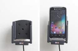 Support voiture  Brodit Motorola TC55  installation fixe - Avec rotule, connectique Molex. Chargeur 2A. Pour les deux batterie mince et étendue. Réf 513601