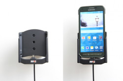 Support voiture  Brodit Samsung Galaxy S5 Active  installation fixe - Avec système de connecteur Molex. Chargeur 2A. Avec rotule. Réf 513711