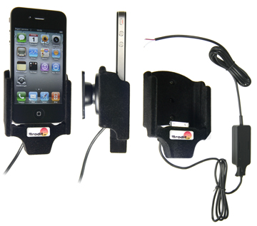 Support voiture  Brodit Apple iPhone 4  installation fixe - Avec rotule. Surface &quot
