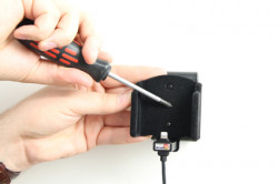 Support voiture Brodit Apple iPhone 5 installation fixe - Avec rotule. Surface 