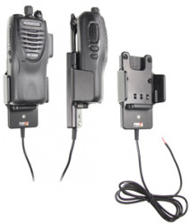 Support voiture  Brodit Kenwood NX-340  installation fixe - Conception mince avec chargeur intégré dans le support. Réf 532387