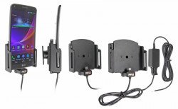 Chargeur 2A. Support réglable. Convient appareils avec et sans étui de dimensions: Larg: 75-89 mm, épaiss.: 12-16 mm. Réf 527628