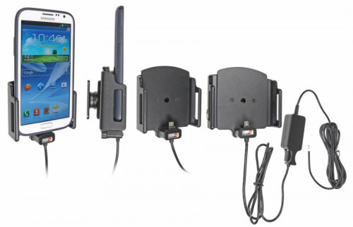 Chargeur 2A. Support réglable. Convient appareils avec et sans étui de dimensions: Larg: 75-89 mm, épaiss.: 12-16 mm. Réf 527629
