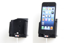Support voiture Brodit Apple iPhone 5 pour fixation cable - Utilisation avec câble Apple Lightning d'origine Avec rotule. Surface 