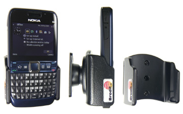 Support voiture  Brodit Nokia E63  passif avec rotule - Réf 511006