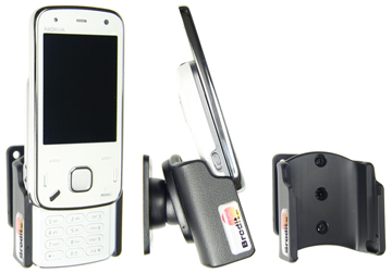 Support voiture  Brodit Nokia N86  passif avec rotule - Pour position ouverte. Réf 511007