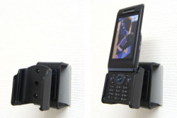 Support voiture  Brodit Sony Ericsson Aino  passif avec rotule - Pour position ouverte. Réf 511079