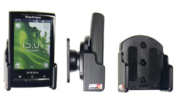 Support voiture  Brodit Sony Ericsson Xperia X10 mini  passif avec rotule - Réf 511155