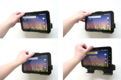 Support voiture  Brodit Samsung Galaxy Tab GT-P1000  passif avec rotule - Réf 511209