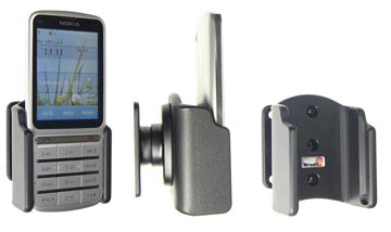 Support voiture  Brodit Nokia C3-01  passif avec rotule - Réf 511238