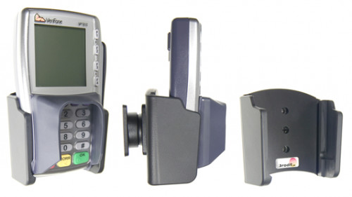 Support voiture  Brodit VeriFone VX 810  passif avec rotule - Pour appareil avec et sans code PIN bouclier. Réf 511310