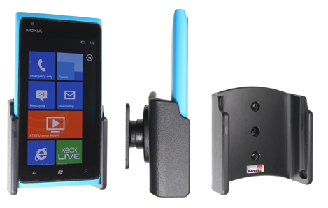 Support voiture  Brodit Nokia Lumia 900  passif avec rotule - Réf 511380