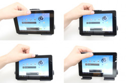 Support voiture  Brodit Huawei MediaPad  passif avec rotule - Réf 511385