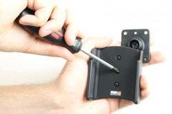 Support voiture  Brodit Apple iPhone 4  passif avec rotule - Pour appareil avec Lifeproof étui. Réf 511515