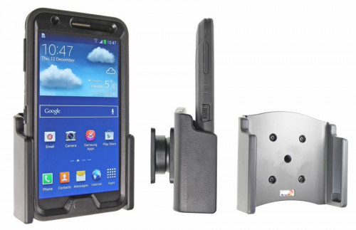 Support voiture Brodit Samsung Galaxy Note 3 SM-N9005  passif avec rotule - Pour  étui Otterbox Defender (non livré). Réf 511583