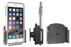 Support voiture Apple iPhone passif. Pour appareil avec étui de dimensions: Larg: 75-89 mm, épaiss.: 6-10 mm. Réf 511698