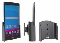Support voiture Brodit LG G4 passif avec rotule - PAS pour la couverture arrière en cuir. Réf 511750