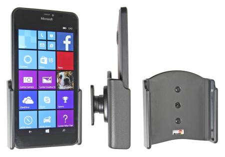 Support voiture  Brodit Microsoft Lumia 640 XL  passif avec rotule - Réf 511739