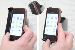 Support voiture  Brodit Nokia N97 Mini  passif avec rotule - Réf 511072