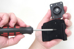 Support voiture  Brodit Apple iPhone 4  passif avec rotule - Surface &quot