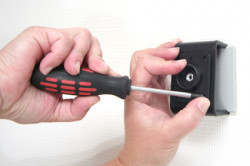 Support voiture  Brodit Apple iPhone 4  passif avec rotule - Surface &quot