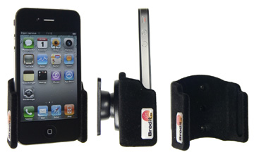Support voiture  Brodit Apple iPhone 4  passif avec rotule - Surface &quot