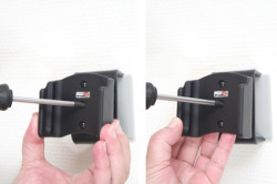 Support voiture  Brodit Apple iPhone 4  passif avec rotule - Convient dispositifs avec Apple bumper d'origine. Réf 511169