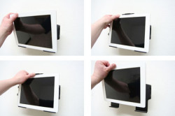 Support voiture  Brodit Apple iPad 2  passif avec rotule - Réf 511244