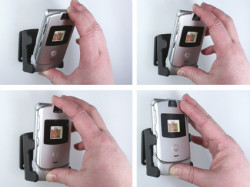 Support voiture  Brodit Motorola RAZR V3  passif avec rotule - Réf 848968