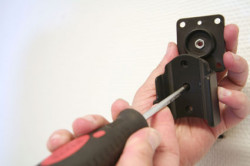 Support voiture  Brodit LG AX245  passif avec rotule - Réf 875002