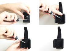 Support voiture Brodit Apple iPhone 5 passif avec rotule - Pour une position verticale et horizontale plus sûr. Surface "