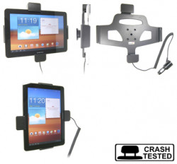 Support voiture  Brodit Samsung Galaxy Tab 10.1 GT-P7500  sécurisé - Support actif avec cig-plug et pivotant. Avec verrouillage renforcé Réf 546287