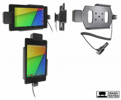Support voiture  Brodit Asus Google Nexus 7 (2013)  sécurisé - Avec câble allume-cigare. Avec rotule. Avec verrouillage renforcé Réf 546560